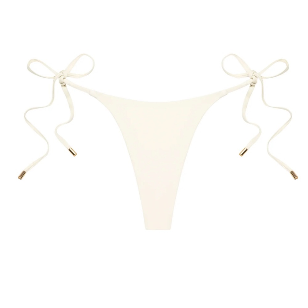 Monday Swimwear - PALMA BOTTOM - IVORY - L - new with tags - never been worn